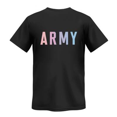 Playera | Negra | BTS | ARMY | Chibi