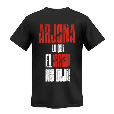 Playera | Negra | Ricardo Arjona | Jesús es verbo no sustantivo