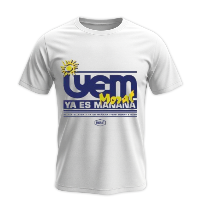 Playera | Blanca| Morat | Amanecer | YEM