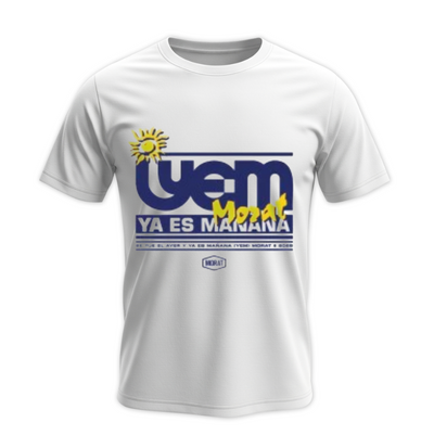 Playera | Blanca| Morat | Amanecer | YEM