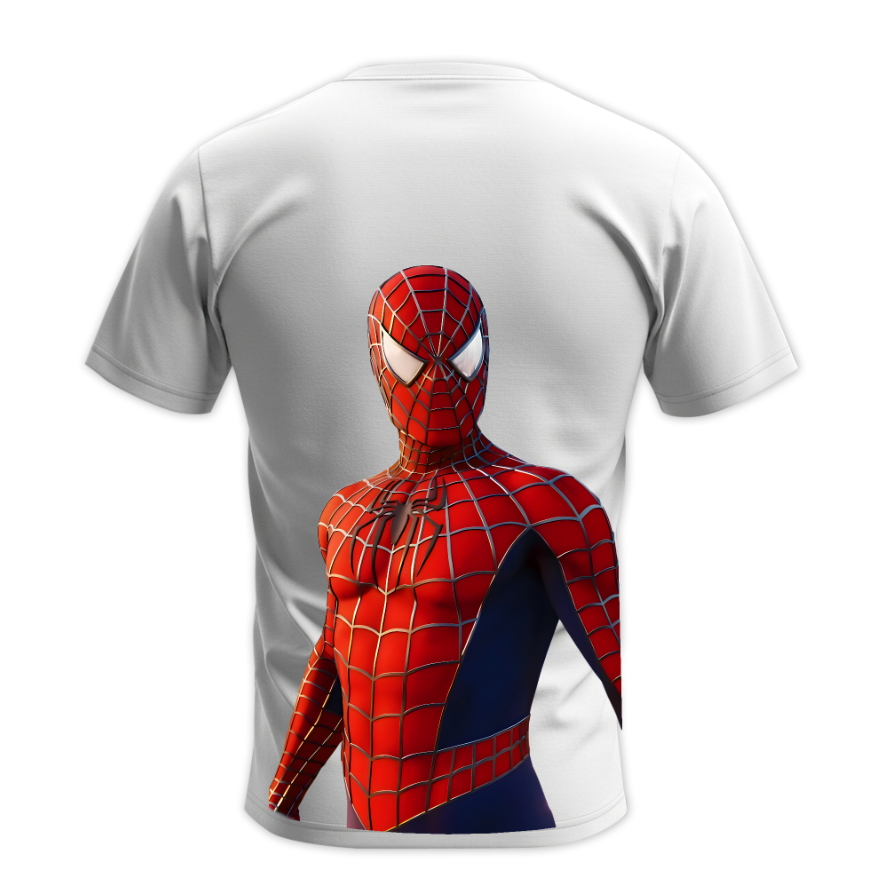 Playera | Blanca | Spider-man | Heroico 2