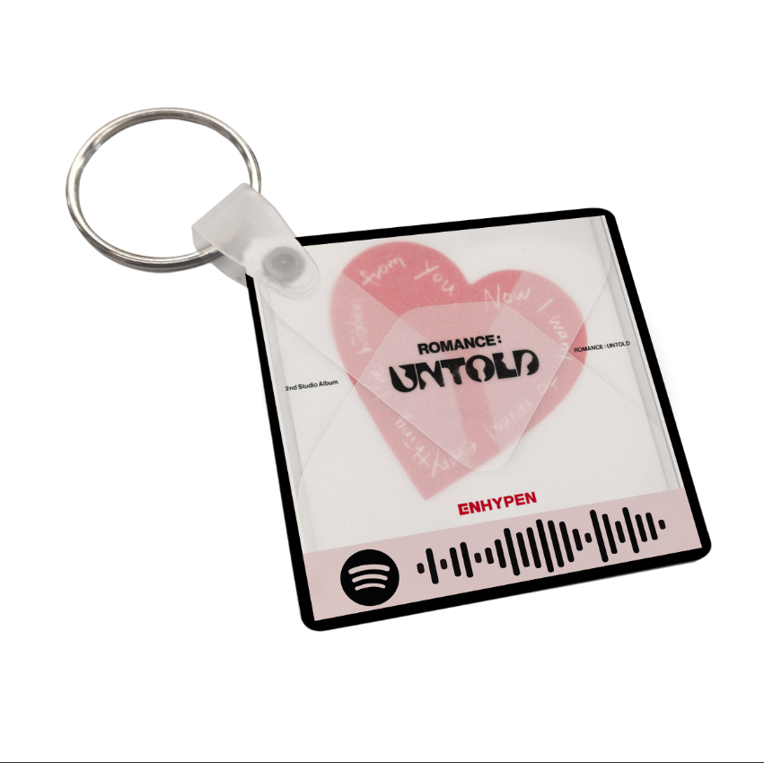 Llavero | Personalizado Codigo Spotify | Enhypen | Romance: Untold.
