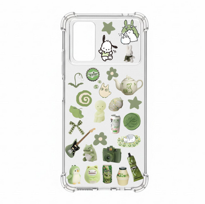Funda | Rescina Encapsulada | Xiaomi Poco X4 Pro 5G | collage verde