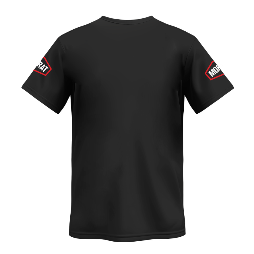 Playera | Negra | Morat | logo | integrantes animados