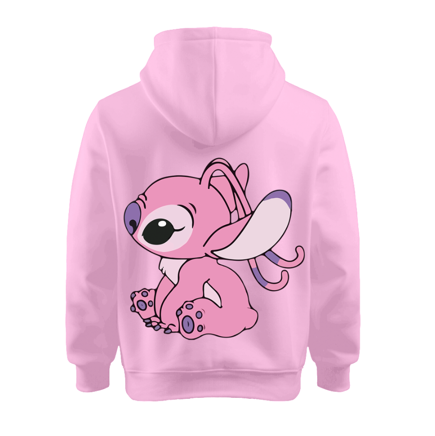 Sudadera | Rosada | Stitch rosa | tierna