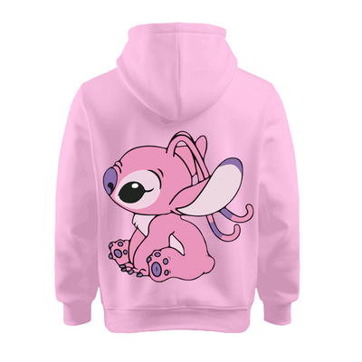 Sudadera | Rosada | Stitch rosa | tierna