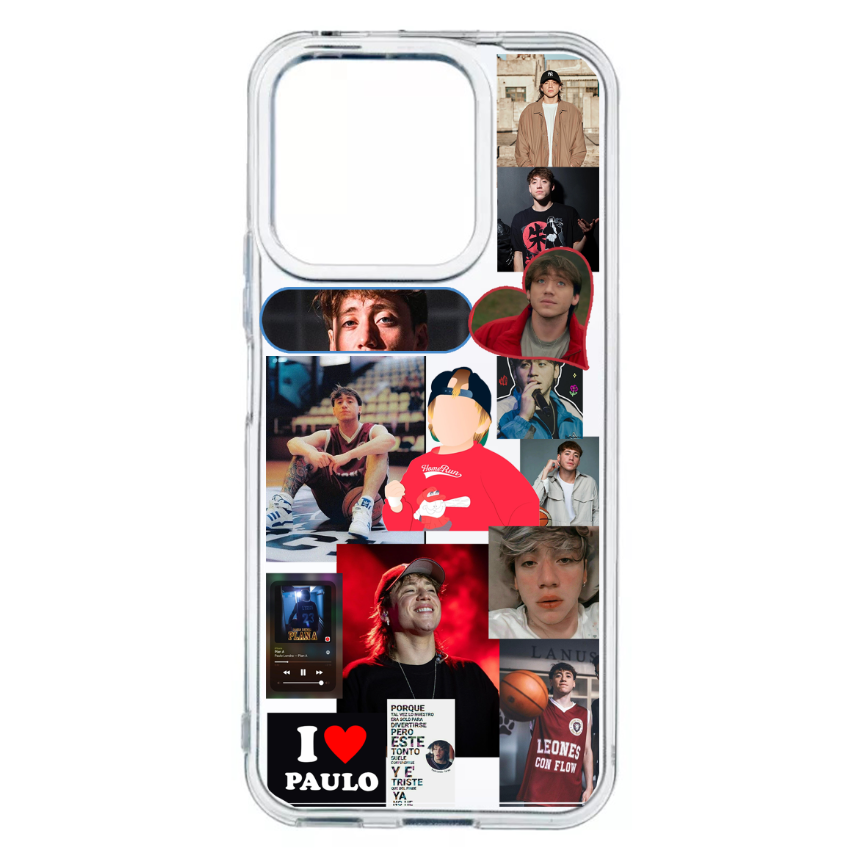 Funda | Rescina Encapsulada | Honor X8B | Paulo Londra collage