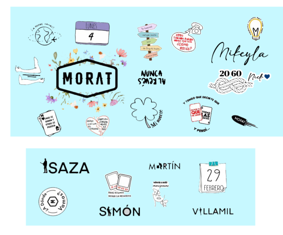Vasos Térmico 900ml | Summer Trendy Cups | Celeste claro | MORAT | Mikeyla