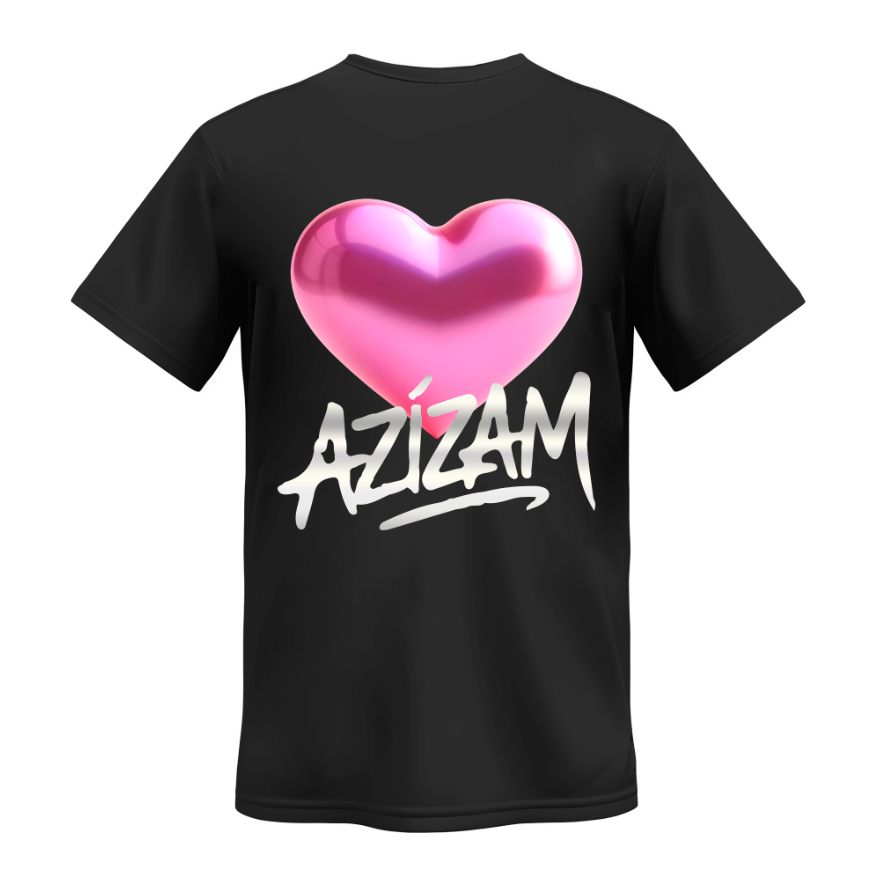 Playera | Negra | Ed Sheeran | Azizam Corazón