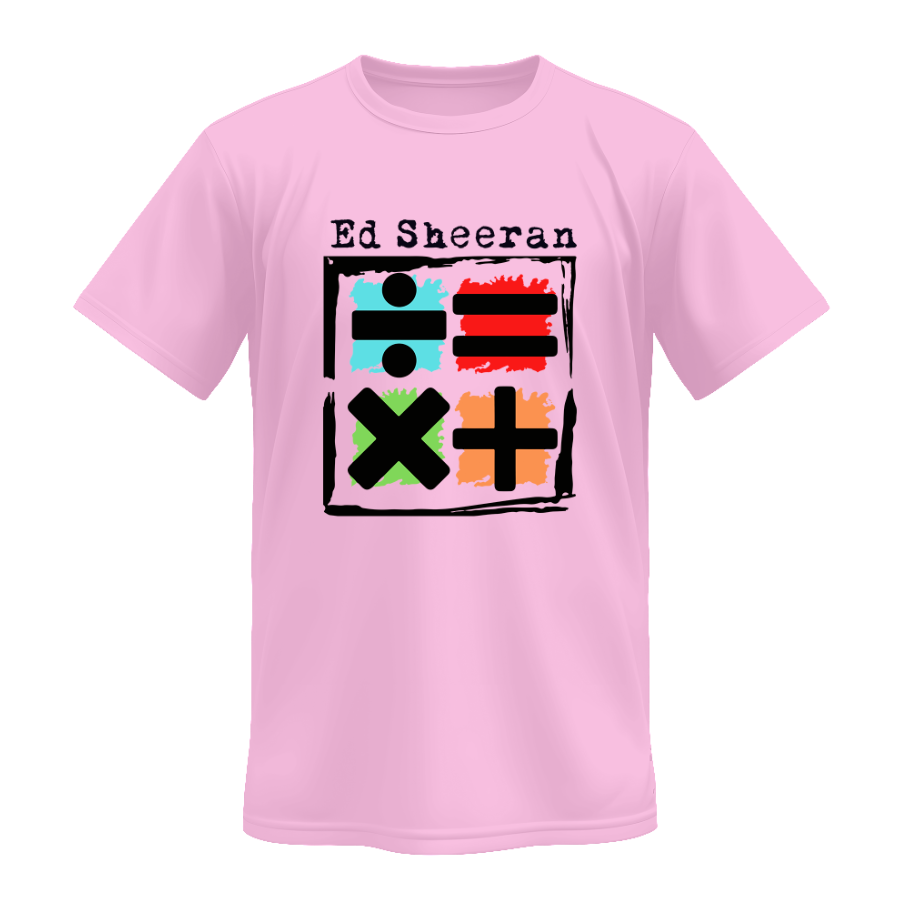 Playera | Rosa | Ed Sheeran | +−=÷× Tour