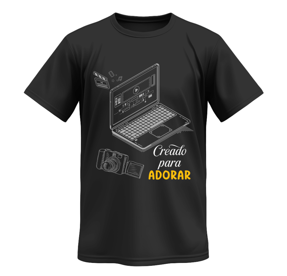 Playera | Negra | Palabra Miel | producción de video