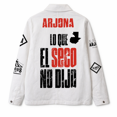 Chaqueta de lona | Blanca | Ricardo Arjona | Alarcón Arjona
