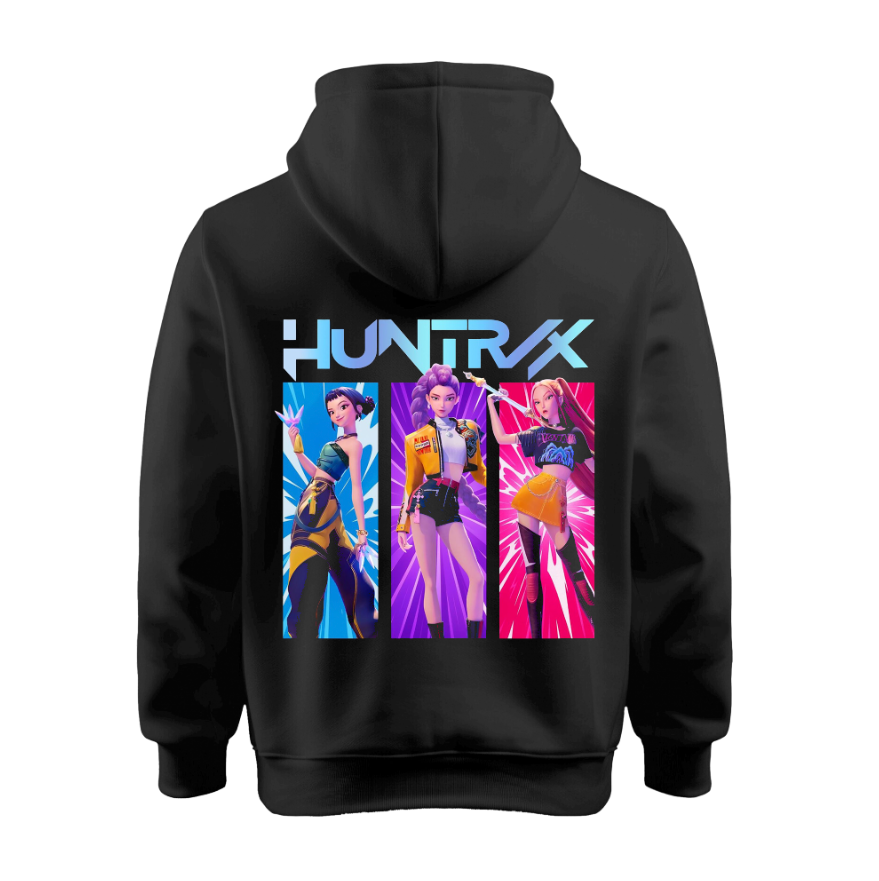 Sudadera | Negra | guerreras KPOP | Huntrix