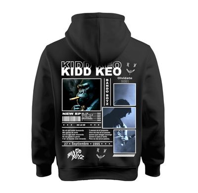 Sudadera | Negra | Kidd Keo | Collage | New EP | Exitos