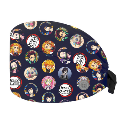 Gorro Quirurgico | Demon Slayer | Collage personajes 1