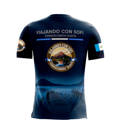 Playera Full Sublimación | Viajando con Sofi | Turismo