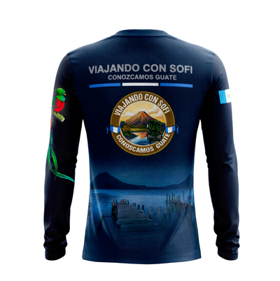 Playera Full Sublimación | Manga larga | Viajando con Sofi | Turismo