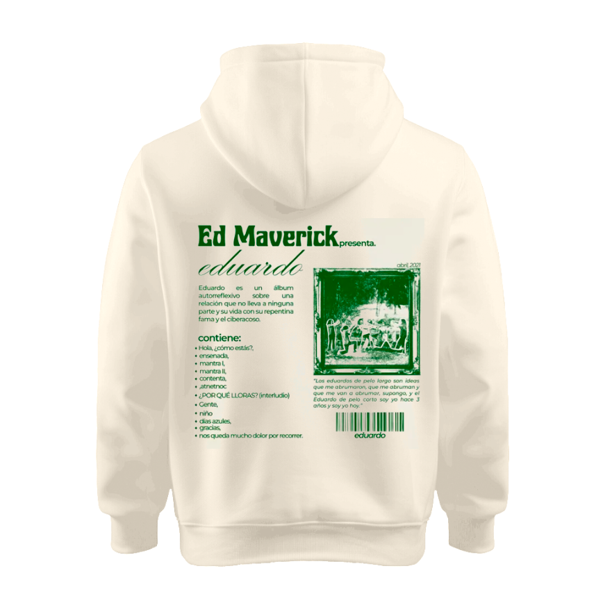 Sudadera | beige | EDUARDO | ED MAVERICK