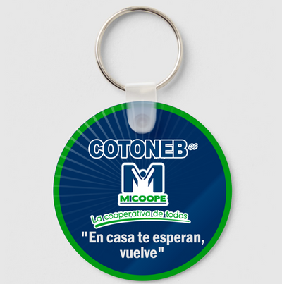 Llavero | Personalizado | COTONEB ES MICOOPE | opción 3