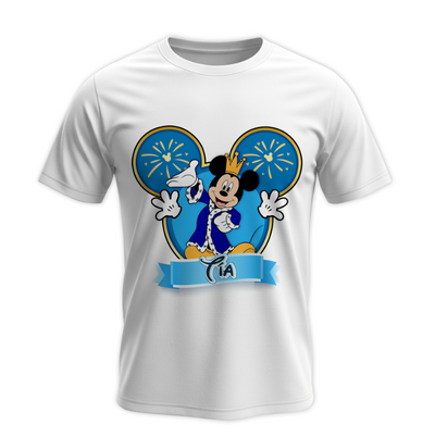 Playera | Blanca | Cumpleaños Micky | Tía