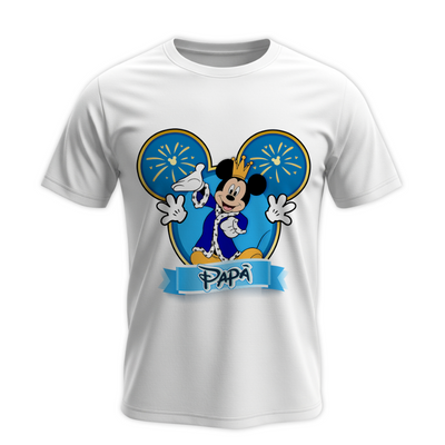 Playera | Blanca | Cumpleaños Micky | Papá
