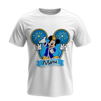Playera | Blanca | Cumpleaños Micky | Mamá