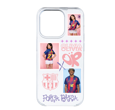 Funda | Rescina Encapsulada | iphone 14 pro max | Olivia Rodrigo x barcelona