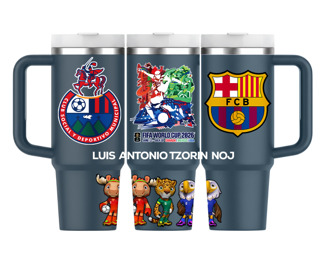 Vasos Térmico 1300ml | Azul Marino | Barcelona x Municipal