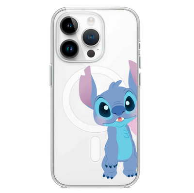 Funda | Resina Encapsulada | IPhone 14 Pro Max | Stitch | Azul