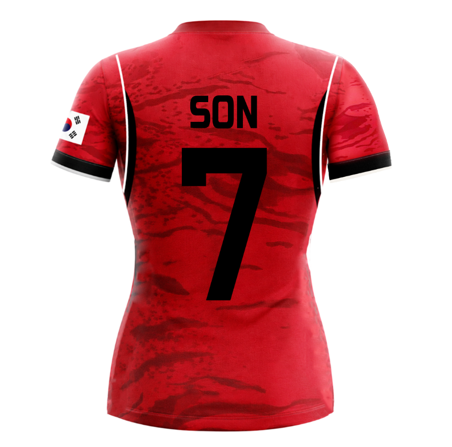 Uniforme Deportivo | Camisola Full Sublimación | Corea del Sur (KFA) | SON