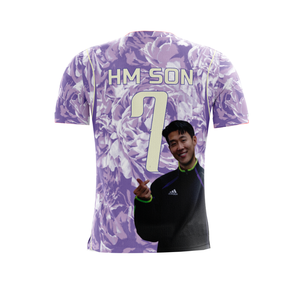 Uniforme Deportivo | Camisola Full Sublimación | Corea del Sur (KFA) | Visitante | HM SON