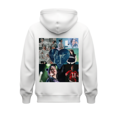 Sudadera | Blanca | Billie Eilish | Collage Billie Eilish