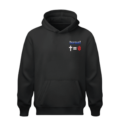 Sudadera negra| Cristiano| Tono azul