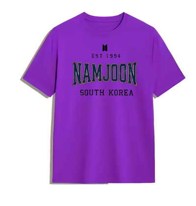 Playera | lila| Namjoon| BTS