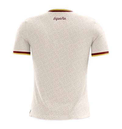 Uniforme Deportivo | Camisola Full Sublimación | España | Visitante | Beige