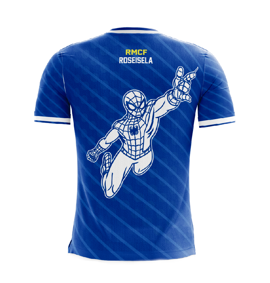 Uniforme Deportivo | Camisola Full Sublimación | Real Madrid x Spider-Man