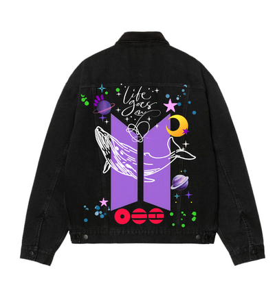 Chaqueta de lona | Mujer | BTS| Muñequitos