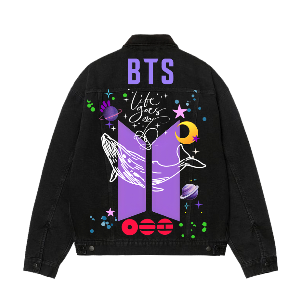 Chaqueta de lona | Mujer | BTS| Muñequitos