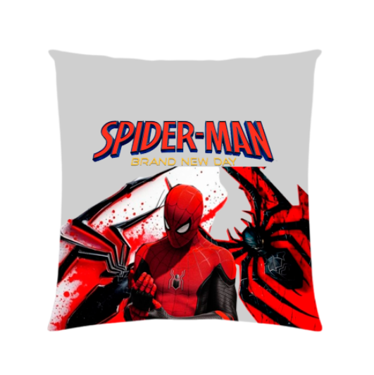 Cojín Personalizado| Gris | Temática| Spider-Man