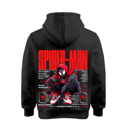 Sudadera | Negra | Spider boy