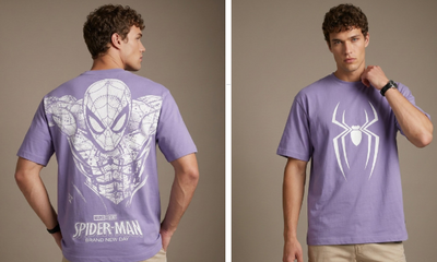 Playera | Lila | Hombre araña | spiderman | Spider-Man BRAND NEW DAY