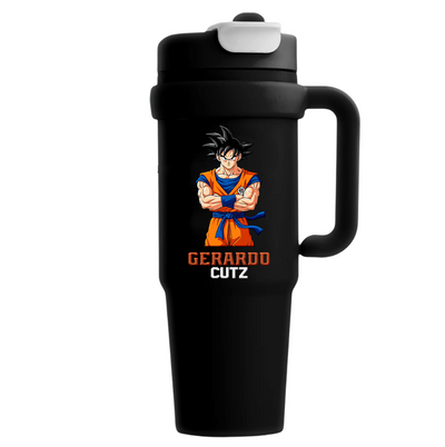 Vasos Térmico 900ml | Negro | Goku