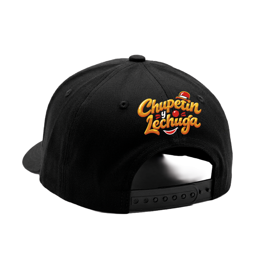 Gorra Personalizada | Negra | Payashow | Lechuga y Chupetin
