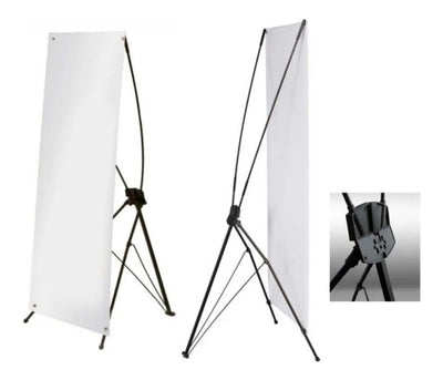 Display tipo X ajustable para eventos 100 cms x 200 cms