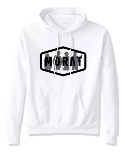 Sudadera Con Gorro Morat Banda Pop Siluetas Guitarra