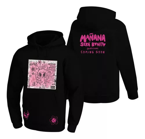 Sudadera Karol G | Negro | Mañana Será Bonito
