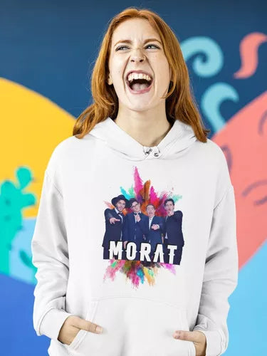 Sudadera Tipo Hoodie - Morat Explosion De Color