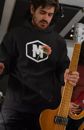 Sudadera Tipo Hoodie - Morat Flor Balas Perdidas