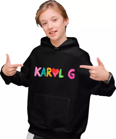 Sudadera Karol G | Negro | Mañana Será Bonito
