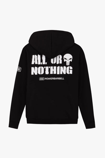 Sudadera negra | GYM | All Or Nothing